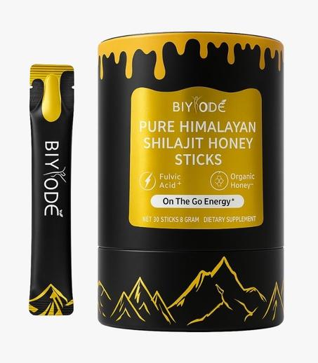 Sticks Shilajit & Miel, Virilité Turbo / Explosif / Performance