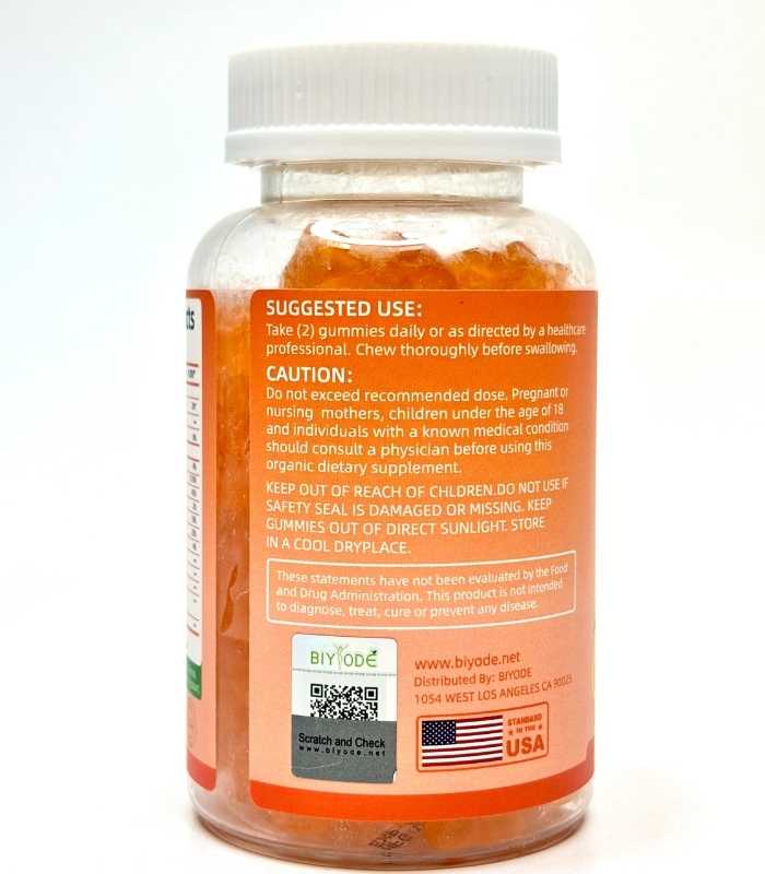 Vitamine C Gummies – Éclat, énergie & équilibre