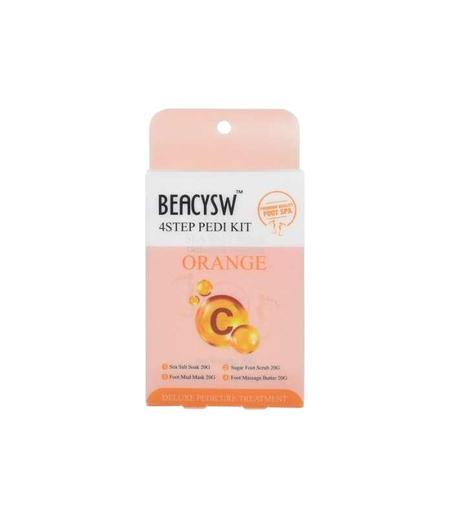 Kit pédicure 4 étapes – Orange & Vitamine C