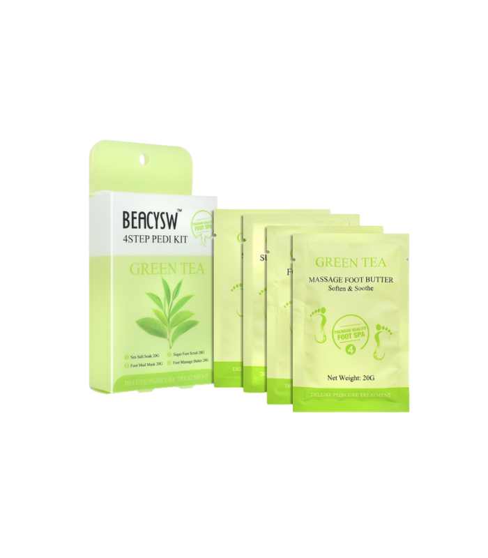 Kit pédicure 4 étapes – Thé vert