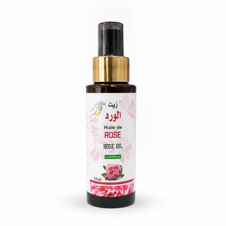 زيت الورد الطبيعي – عناية فاخرة لبشرة ناعمة ومشرقة