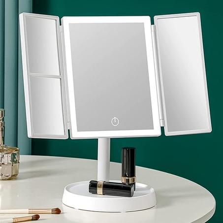 Wireless Foldable Makeup Mirror