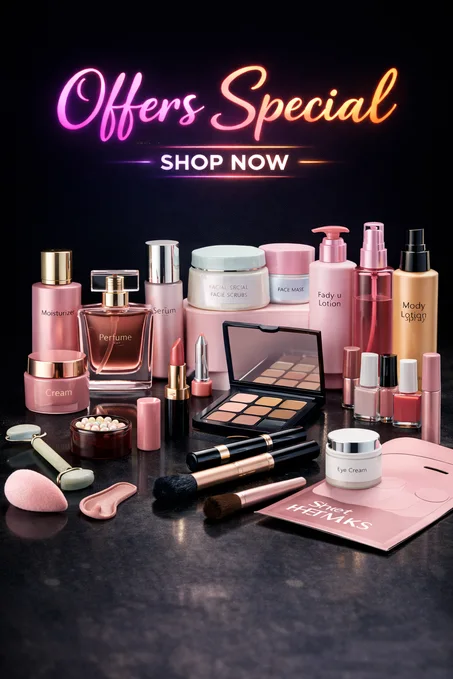 منتجات التجميل وجه مشرق وبشرة ناعمة عروض حصرية