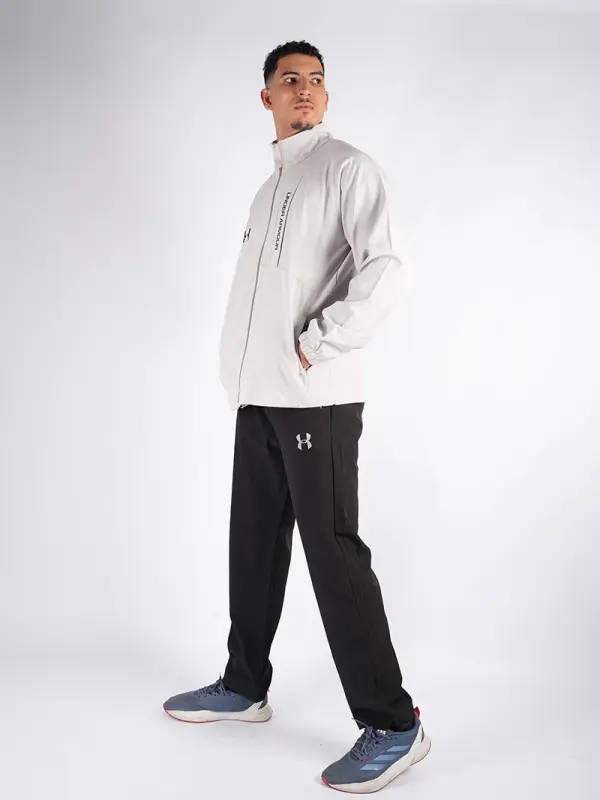 Survêtement Under Armour Chic & comfortable  ( Gris Clair + Noir )