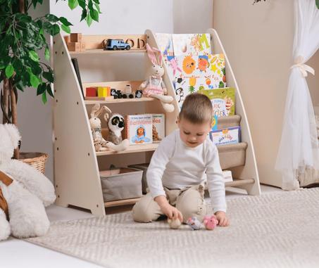 منظم الكتب والألعاب