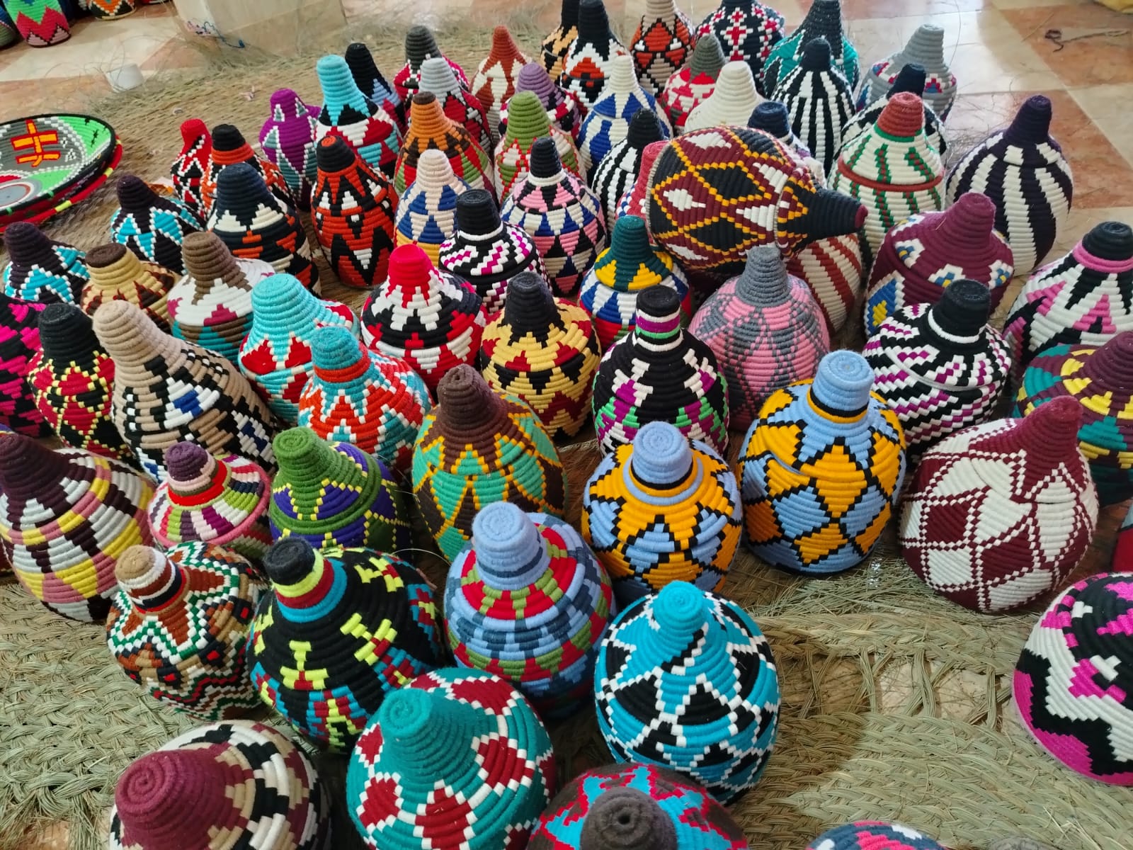 Berber baskets.
