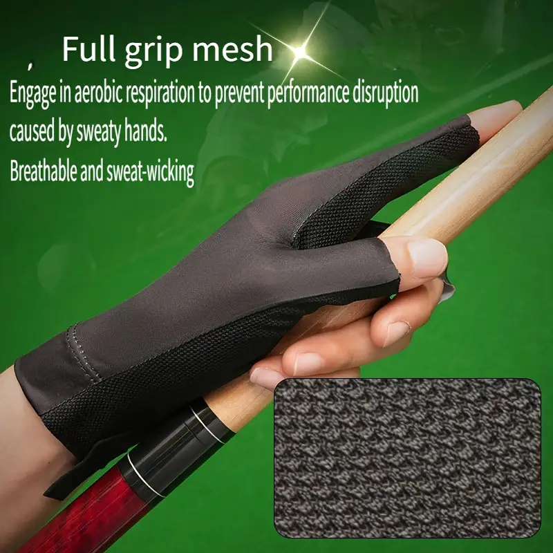 Professional Billiard Gloves – Enhanced Grip & Control for Professional Players