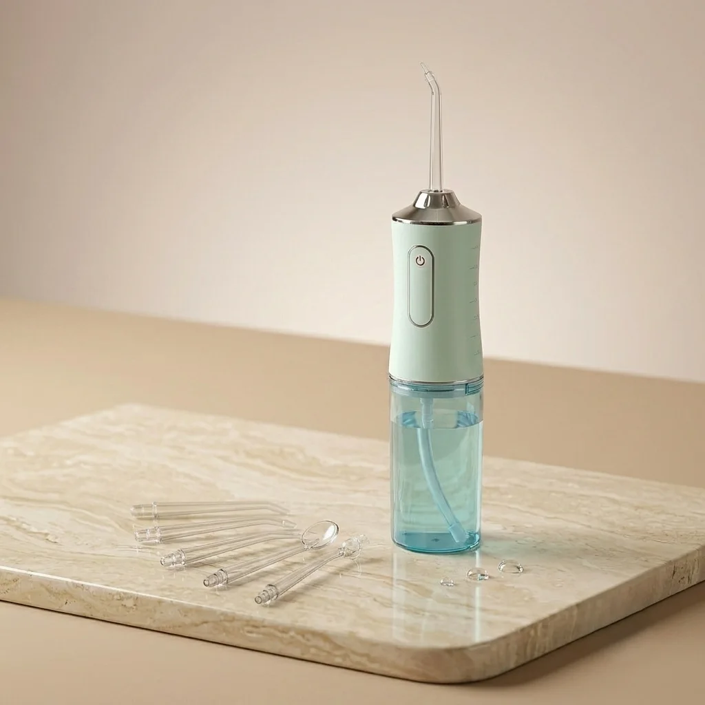 Electric dental water flosserاحصل على ابتسامة نظيفة وصحية