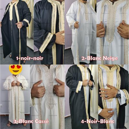 قفطان جزائري + قميص أنيق لصلاة الجمعة و الأعراس و كل المناسبات