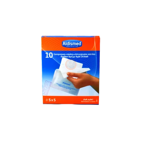 Compresses Stériles Tissées 10x10