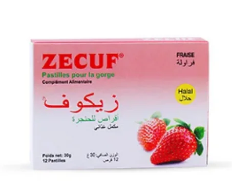 ZECUF PASTILLES GOUT FRAISE‏