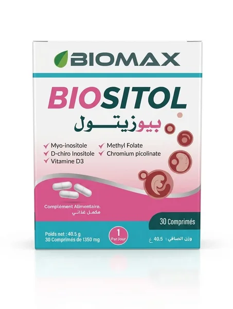 BIOMAX BIOSITOL complément alimentaire *30 comprimés