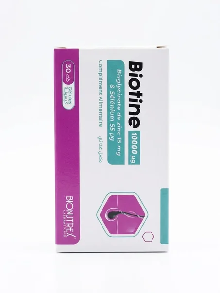 BIONUTREX BIOTINE 10000µg bisglycinate de zinc 15mg & Sélénium 55µg*30 gélules