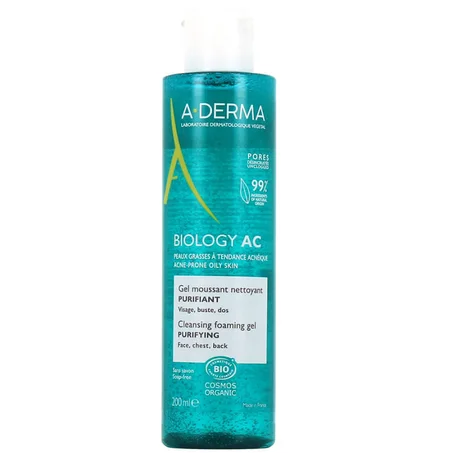A-DERMA BIOLOGY AC GEL ESPUMOSO PURIFICANTE