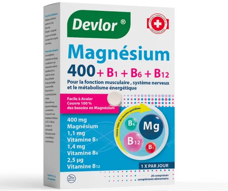 DEVLOR® MAGNESIUM 400 B1 + B6 + B12