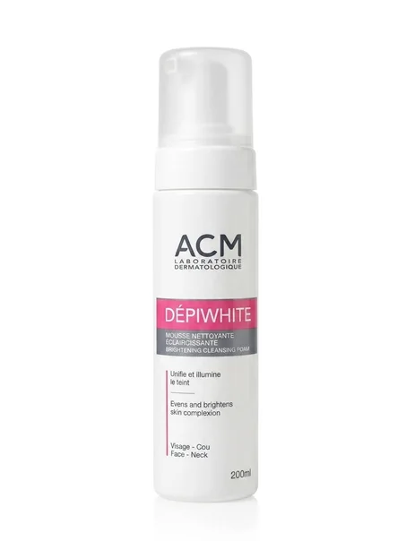 ACM Dépiwhite mousse nettoyant éclaircissante brightening cleansing foam unifie et illumine le teint