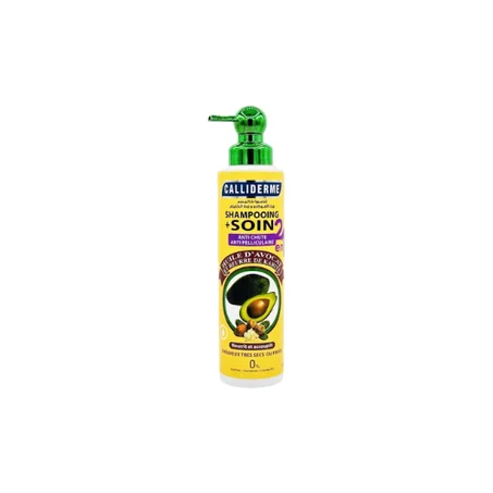 Calliderm Shampoo + Treatment 2 In 1 Anti Hair Loss Anti Dandruff Avocado Oil 500ml