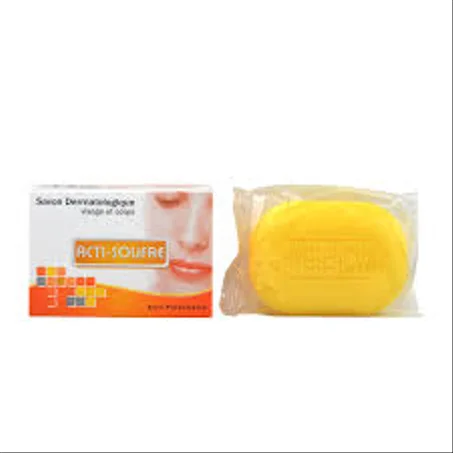 SAVON DERMATOLOGIQUE ACTISOUFRE VISAGE ET CORPS 85G