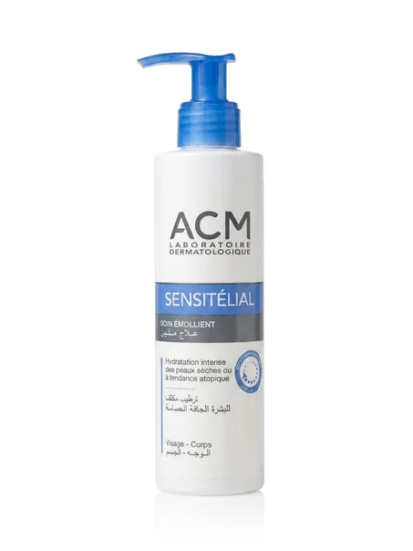 ACM Sensitélial soin émollient hydratation intense des peaux séches ou à tendance atopique 200 ml