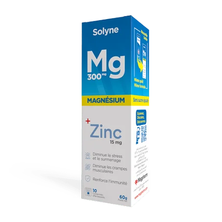 Solyne Magnésium 300 Mg Comprimés Effervescent