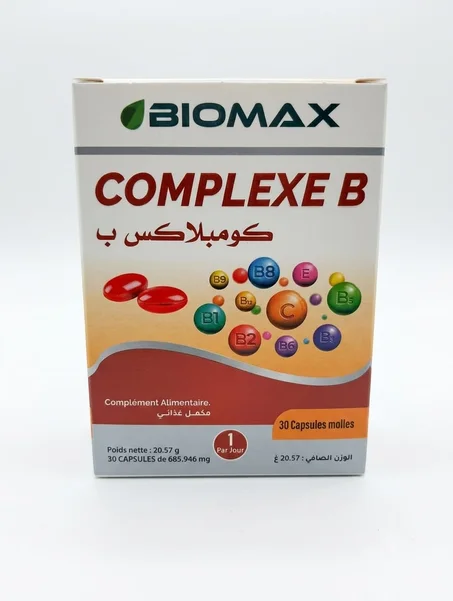 BIOMAX COMPLEXE B complement alimentaire *30 capsules molles