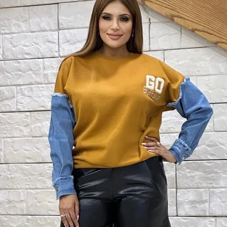 PULL AVEC MANCHE DJEAN