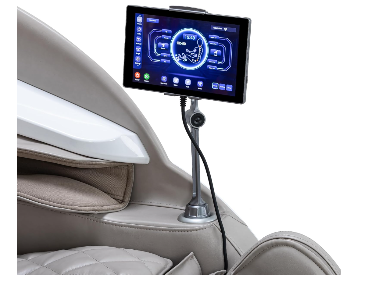 Alfine A688 Heaven Duet Massage Chair-4D & 3D Dual-Mechanism Zero Gravity Recliner with Yoga Stretch and Electric Automatic Footrest Extension-Full Body Relaxation, 20 Modes, AI Voice Control