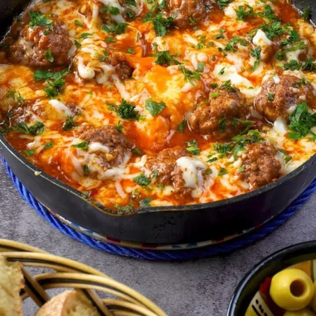 مقيلة الكفتة بالبيض