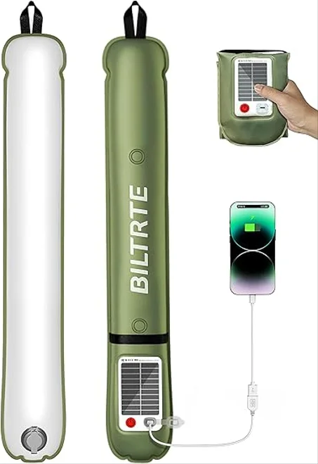 مصابيح قابلة للنفخ تعمل بالطاقة الشمسية