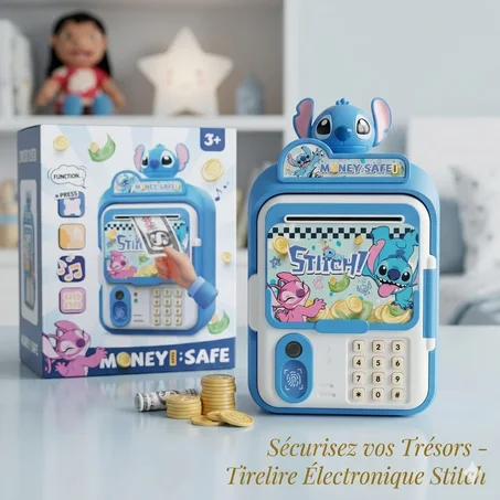 💙 Tirelire Électronique Stitch – L'épargne devient un jeu !