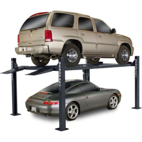BendPak HD-9XL Ex-Wide & Long 4 Post Car Lift 9000 lb – New Gray