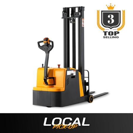 Counterbalanced Electric Stacker 2200lbs 98" High Local Pick-Up
