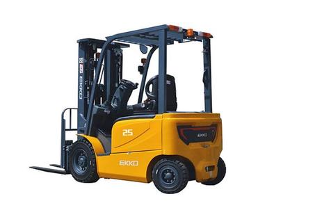 EKKO 4 Wheel Electric Forklift, 5000 lbs Cap., 212″ Lift Ht – EK25GHB