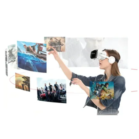 • نظارة واقع افتراضي VR