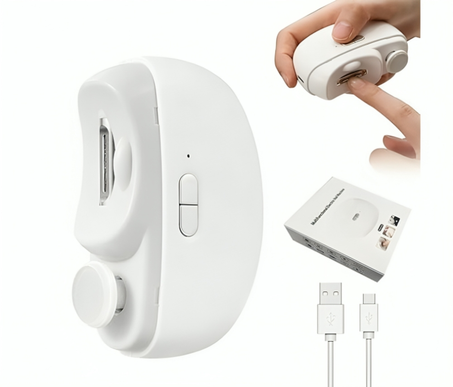 مقص ومبرد أظافر كهربائي للأطفال