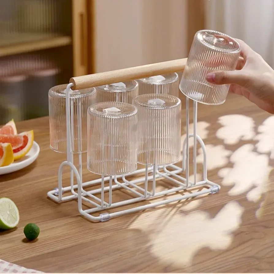 ÉGOUTTOIR  DE 6 VERRES