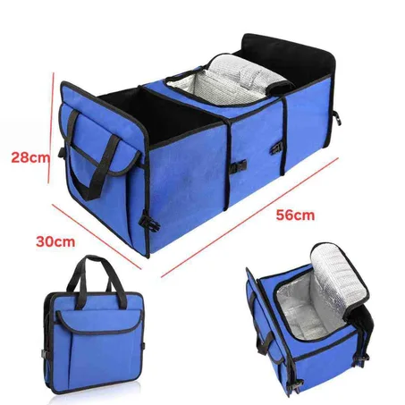 ORGANISATEUR DE COFFRE AVEC SAC ISOTHERME INTÉGRÉ