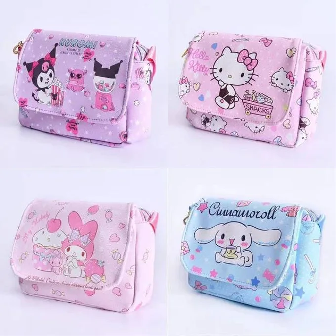 Mini sac à bandoulière Sanrio Sugar Bunnies rose Shirousa Kurousa 2009