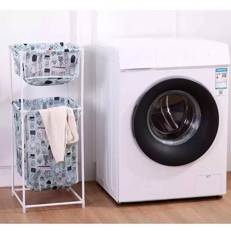 PANIER À LINGE/JOUETS À DOUBLES NIVEAUX