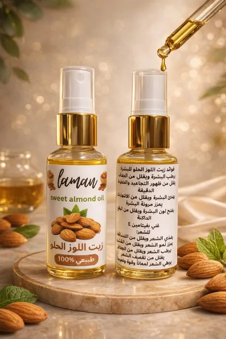 زيت اللوز الحلو (30 مل)