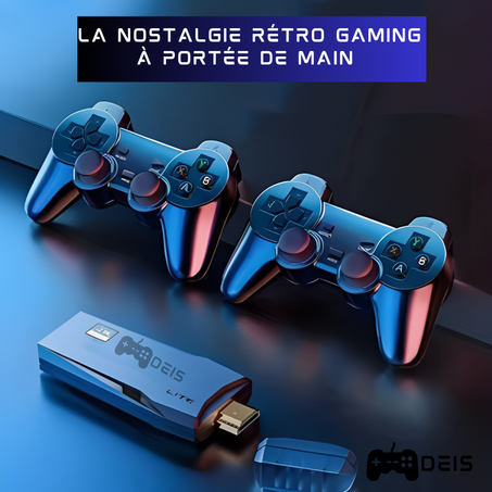 Console Rétro｜HDMI Game Stick 4k 64 GO ｜ 10 000 Jeux Inclus