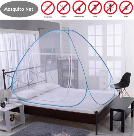 Auvent de lit moustiquaire, anti-insectes de qualité supérieure.