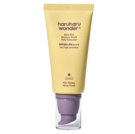 HARUHARU WONDER BLACK RICE MOISTURE AIRYFIT SPF50+PA++ 50ML