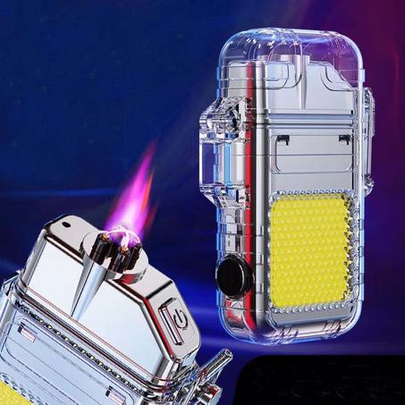 ولاعة بفلاش مضيئ