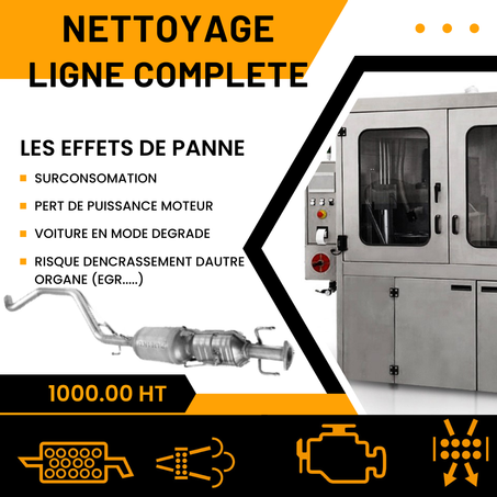 Nettoyage ligne d'échappement complète تنظيف خط العادم بالكامل
