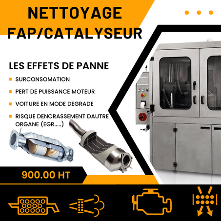 Nettoyage Catalyseur et FAP تنظيف الكاتاليزور و الفاب