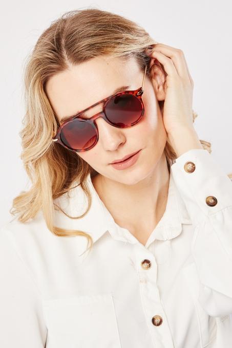 Lunettes de soleil écaille de tortue