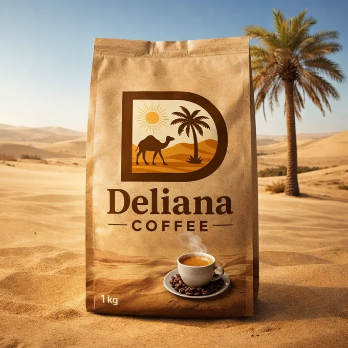 Café Deliana Premium – Café Marocain Haut de Gamme | 100% Arabica – Saveur Riche & Authentiqu