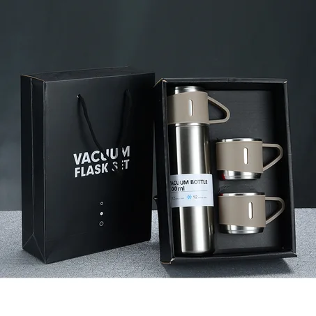 Coffret Cadeau Thermos en Acier Inoxydable