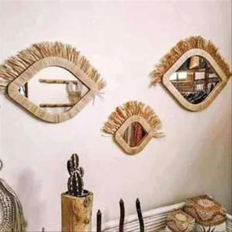 مرآة تقليدية صنع يدوي أصيل RAFIYA